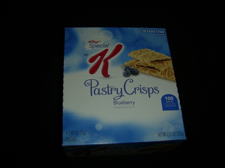 Kellogg's Special K Pastry Crisps, Blueberry