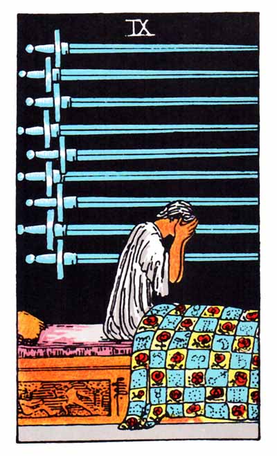  [타로카드 해석] 검.9 (Nine of Swords)