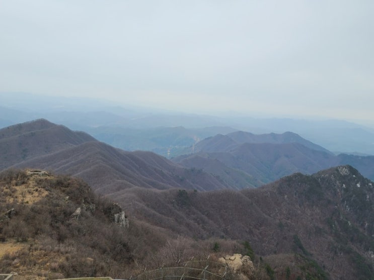  100대명산-69, 용문산 최단 코스 등산(주차지점~가섭봉~원점)
