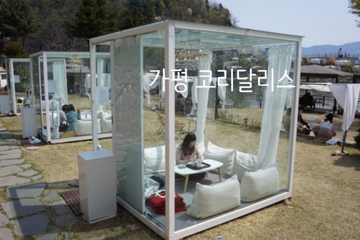  가평 코리달리스 글라스큐브 이용 솔직 후기(존예 북한강)