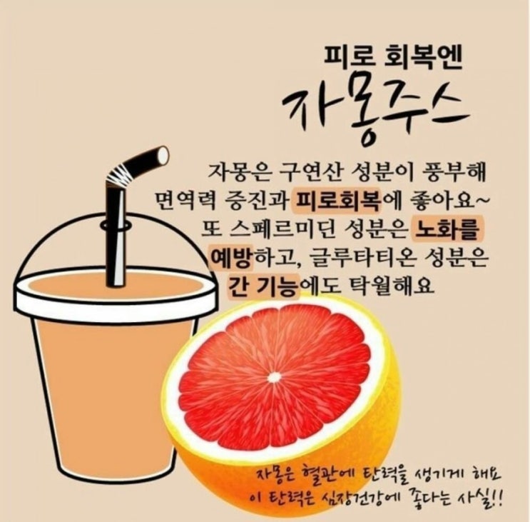  증상별 건강주스