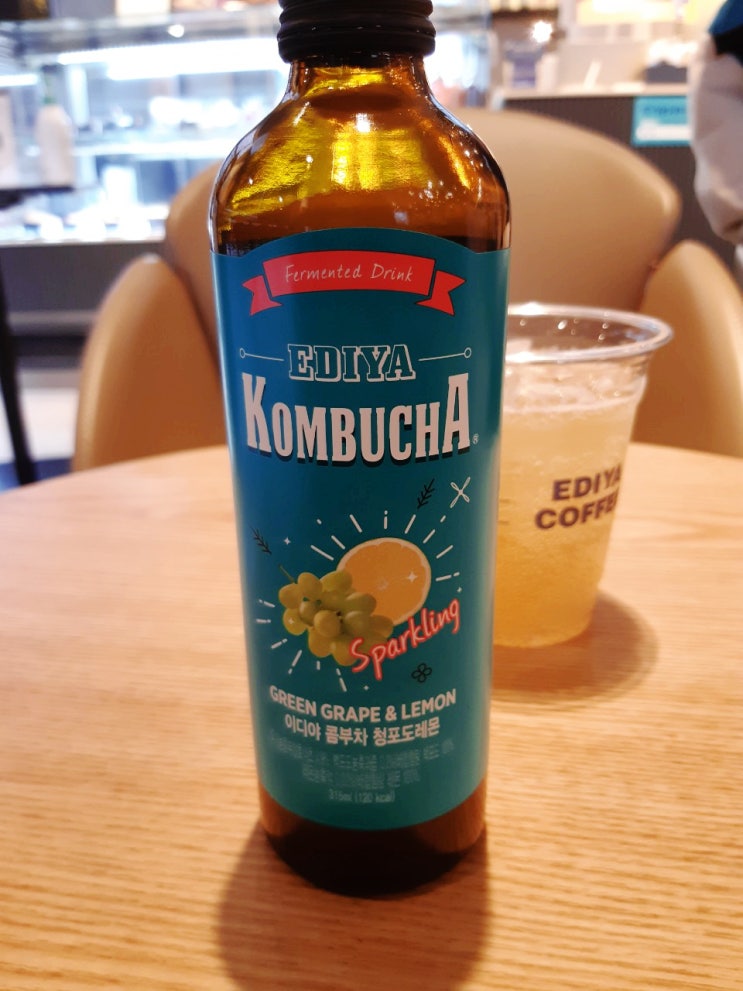  이게 요즘 유행이라던데, 콤부차 (KOMBUCHA)(feat.EDIYA COFFEE 양지점)