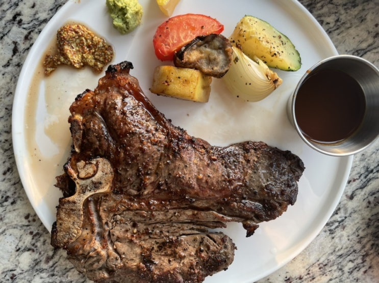  오엔 ; 생일기념 한강뷰 레스토랑 예약 방법 및 티본(T-bone)세트 후기