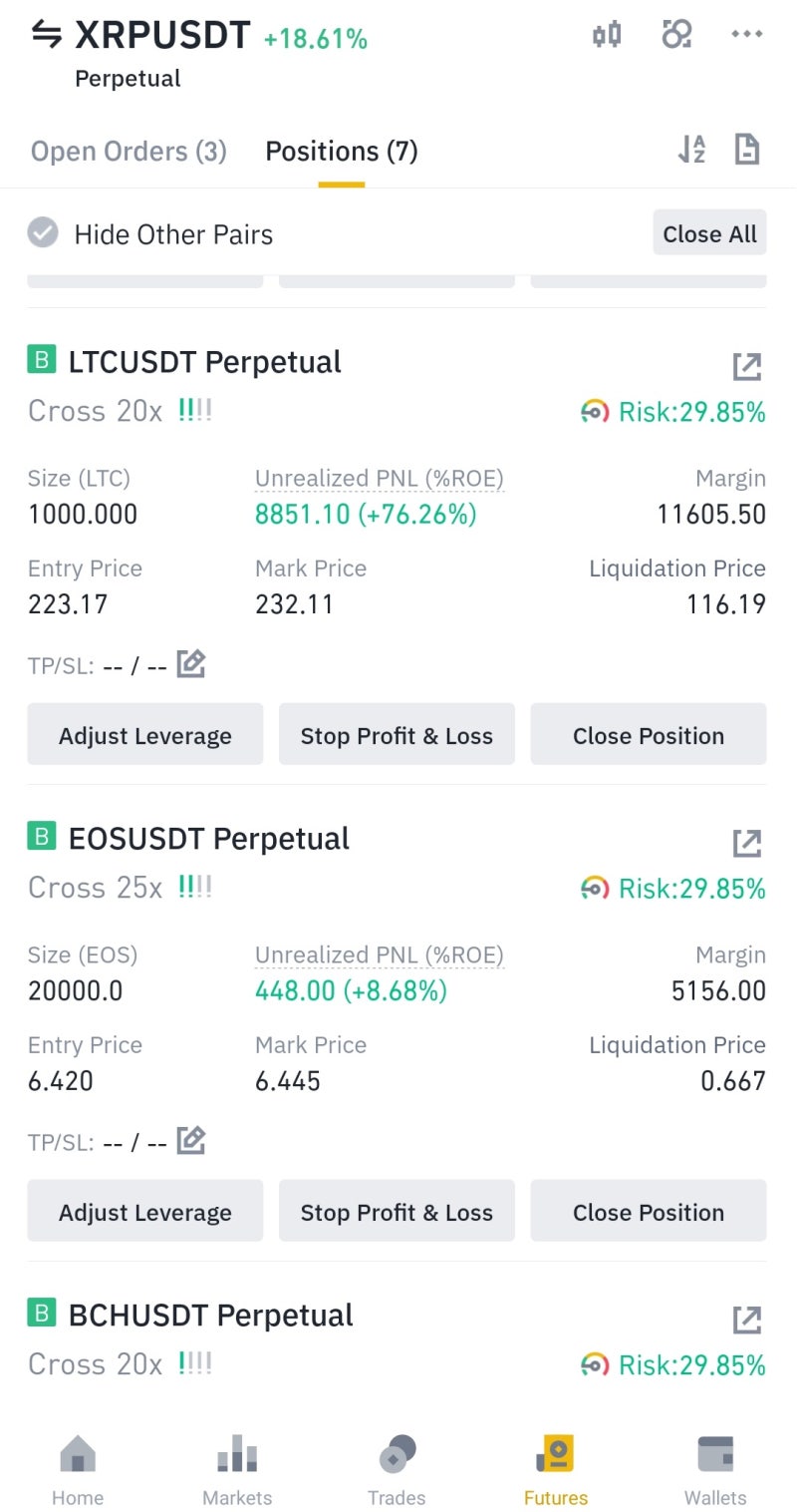 바이낸스 리더보드에 올랐습니다 (이번주 실현손익 3.75억) : 네이버 블로그