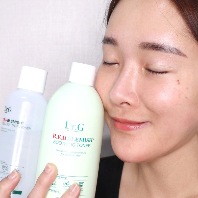 닥터지 레드 블레미쉬 수딩토너 px용이랑 다른점 비교해봤어요!