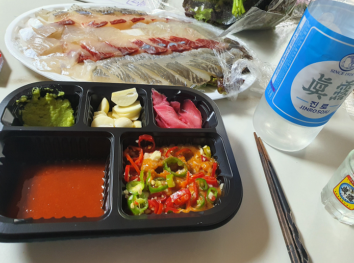  치과진료 마무리 기념 소주한잔 그리고 다산 선생+별책부록!