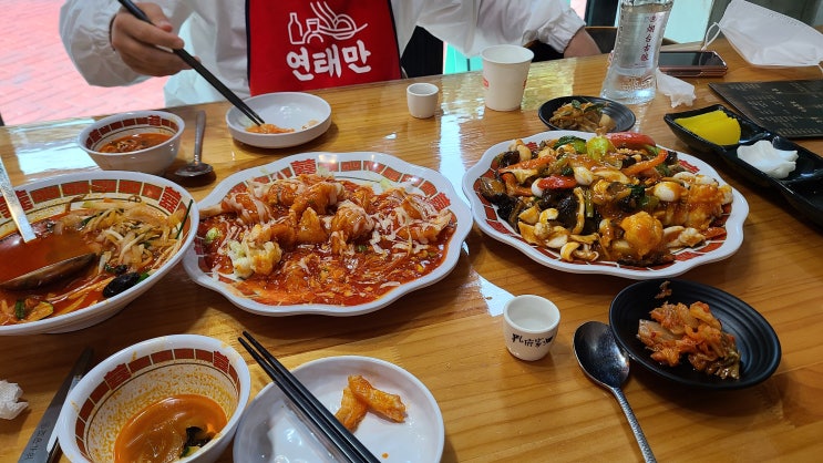 제주 동문시장맛집 연태만 중국집 요리후기