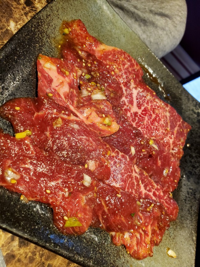  일본 동네 야키니쿠집 식도락