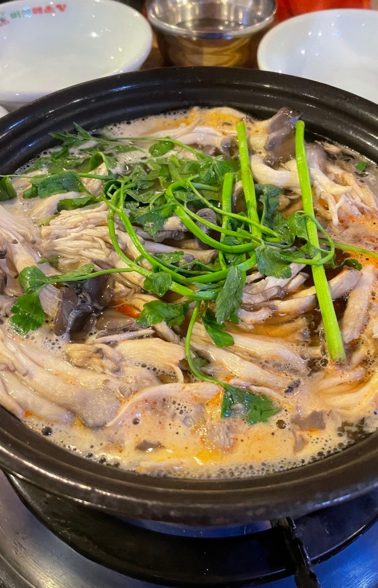  여의도역 칼국수 맛집 가양 칼국수 버섯 매운탕