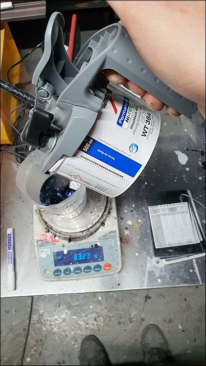 경기 남양주 오남읍 / 도어수리 판금도색 / 재규어 / XF