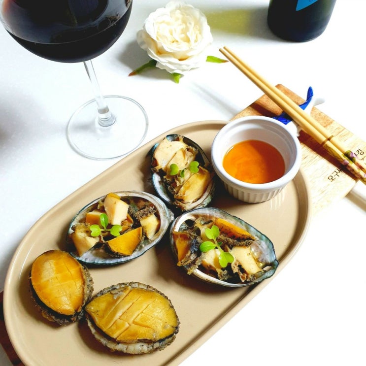  전복술찜,활전복 보관법 [장보고수산]