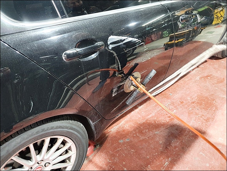 경기 남양주 오남읍 / 도어수리 판금도색 / 재규어 / XF