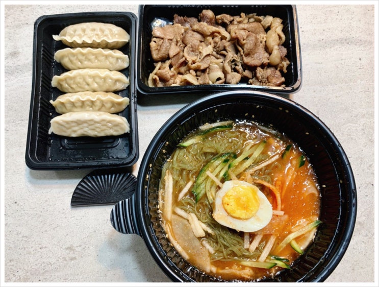  역대급 상암동 배달맛집, 냉면쟁이고기꾼&비빔밥 상암점