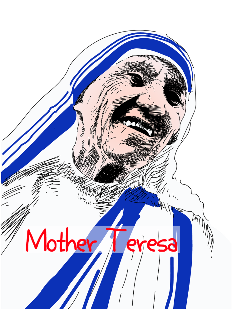  마더 테레사(Mother Teresa)의 짧은영어명언으로 영어공부하기. 영어노베이스을 위한 영어공부