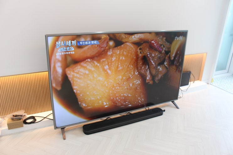  LG 해외 직구 86인치 86UM8070AUB 초기 불량 사례 82인치 82UM8070PUA 해외 직구 TV SANUS 상하좌우 브래킷 설치사례