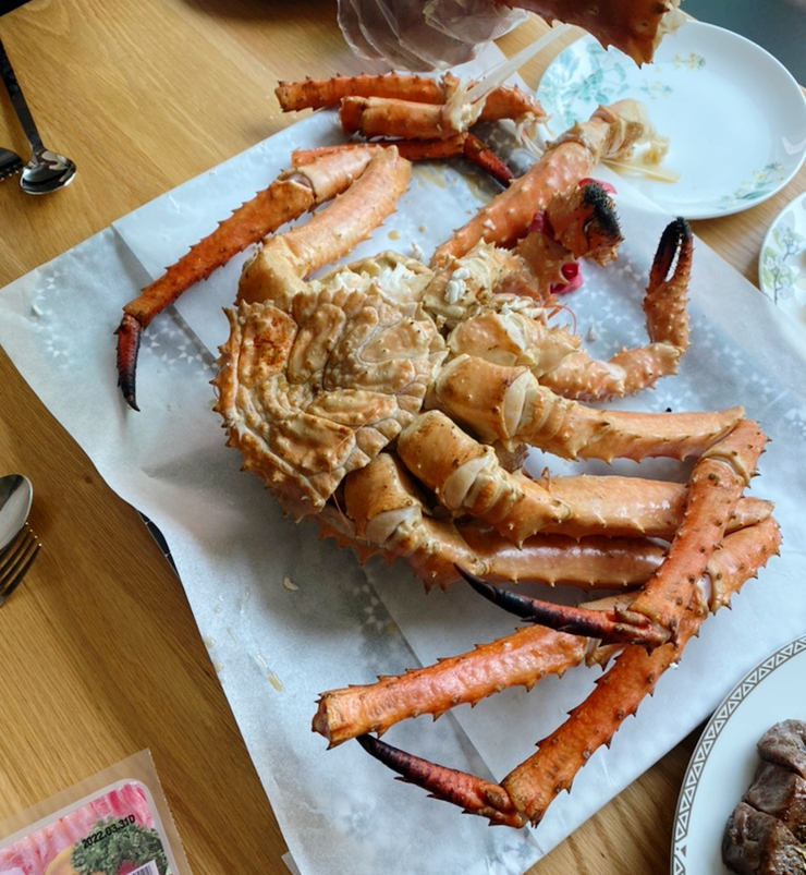  가락몰_ 가락시장에서 킹크랩과 소고기로 생신상 차리기 성공!