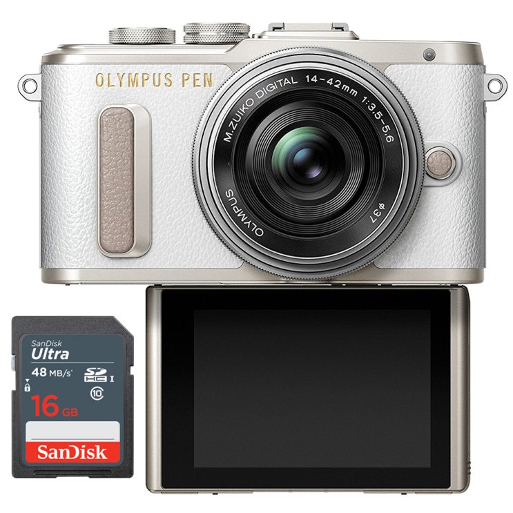 잘나가는 올림푸스 E-PL8 14-42mm EZ 미러리스 키트 화이트 + SD 16G 좋아요 잘나가는 올림푸스 E-PL8 14-42mm EZ 미러리스 키트 화이트 + SD 16G 좋아요