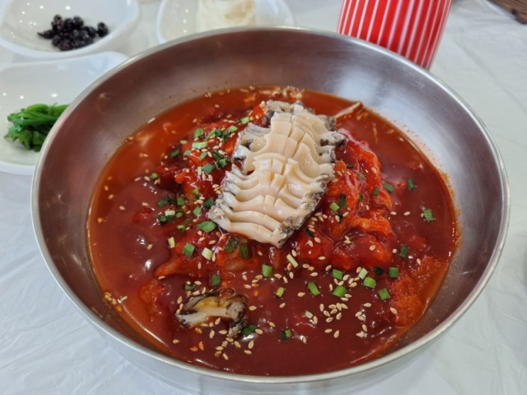 사천해변 맛집 기똥차게 맛있는 황토물회