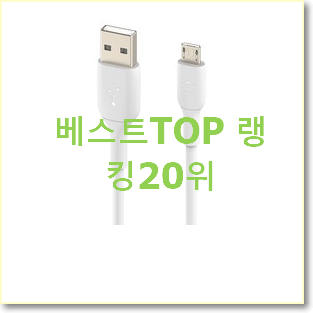  탑급 디씨네트워크pw고속충전케이블 아이템 인기 판매 순위 20위