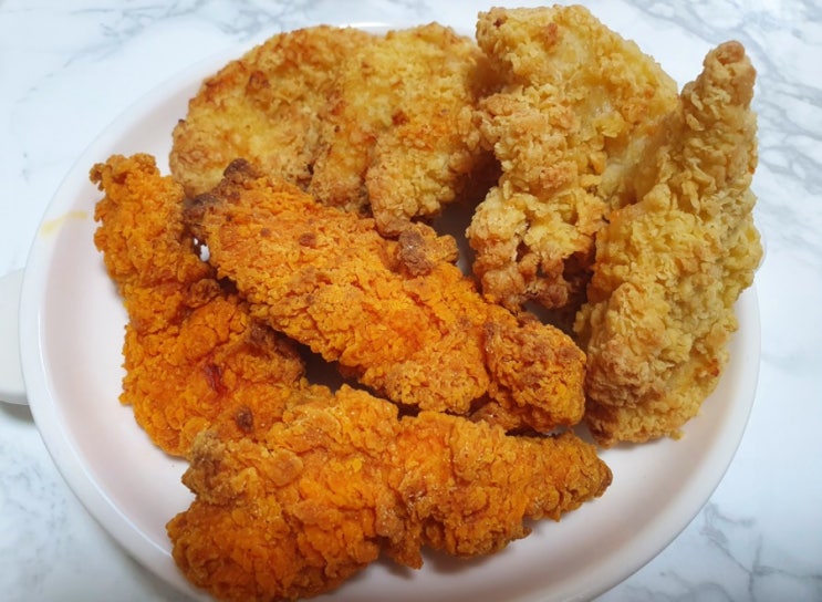  푸드렐라 아빠손 치킨텐더 엄마손 치킨텐더 비교 후기