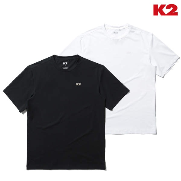 선호도 좋은 [현대백화점]K2 케이투 KUM20265 남여공용 그래픽 라운드 티셔츠 2 ···