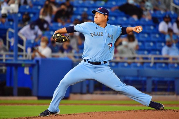 토론토 류현진, 시즌 첫승을 수확하는데 성공! MLB 개인 통산 60승 달성!