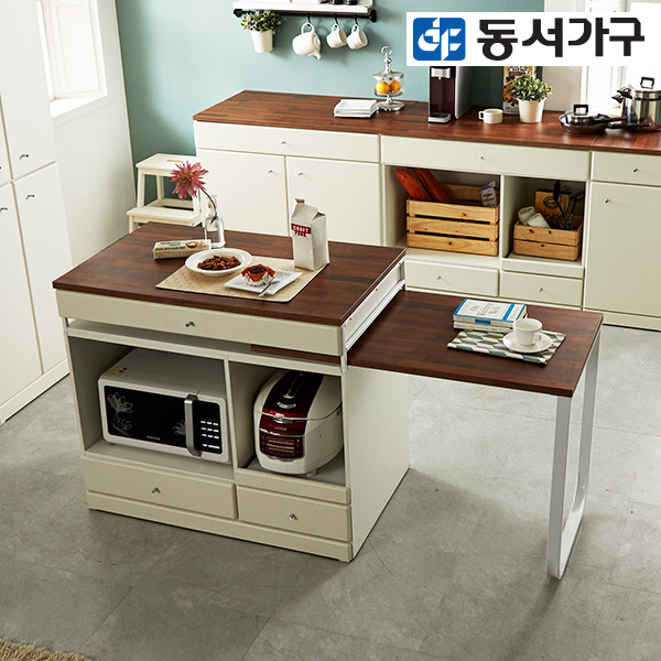 인기 급상승인 동서가구 글렌 오픈 확장형 아일랜드 식탁 DF638273, 크림 추천해요 인기 급상승인 동서가구 글렌 오픈 확장형 아일랜드 식탁 DF638273, 크림 추천해요