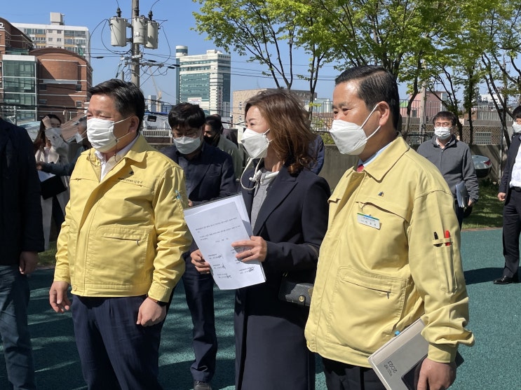  남구청장님 3.1만세길 일대 방문 행사