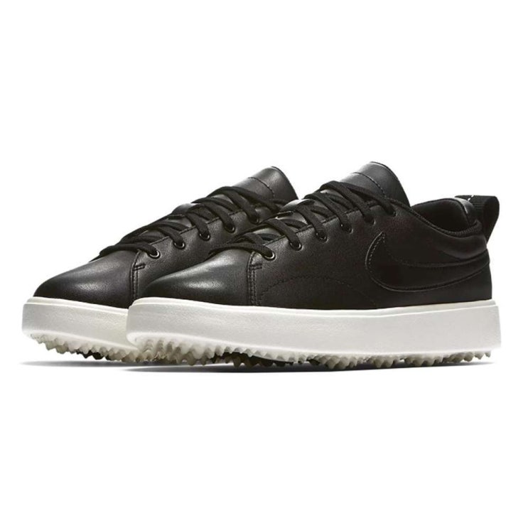 최근 인기있는 나이키 마이트 블랙화이트 스파이크리스 여성 골프화 NIKE Course Classic Spikeless Golf Shoes Black 좋아요