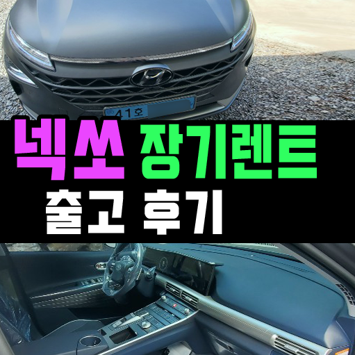  수소차 넥쏘 장기렌트카 출고기 / 무광 티타늄 그레이 매트