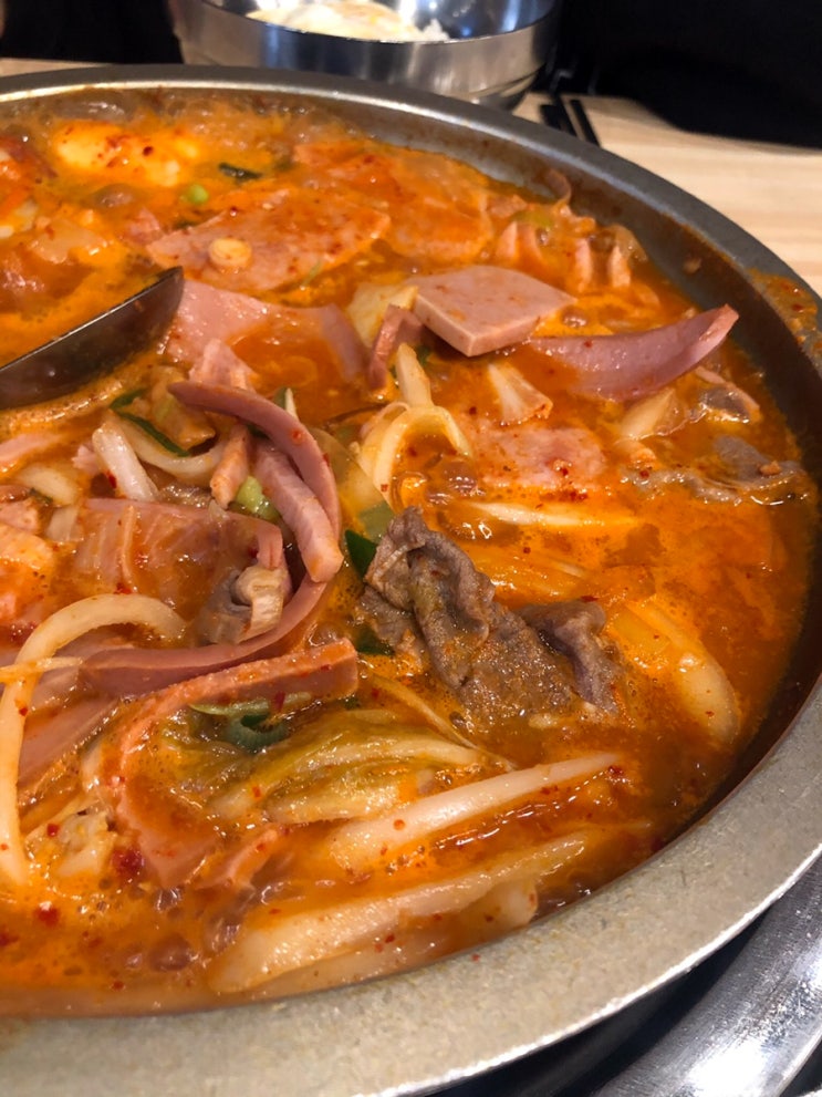  맵칼했던 송도 맛집 존슨부대찌개