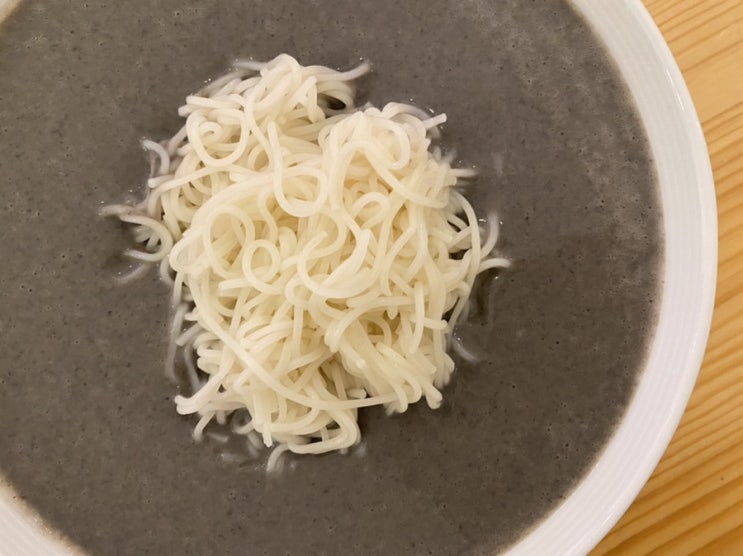  채식일기, 서리태 콩국수 칼로리