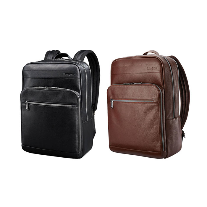 선택고민 해결 쌤소나이트 가죽 슬림 백팩 노트북 가방 2색상/ Samsonite Leather Slim Laptop Backpack CT39-360782 추천해요