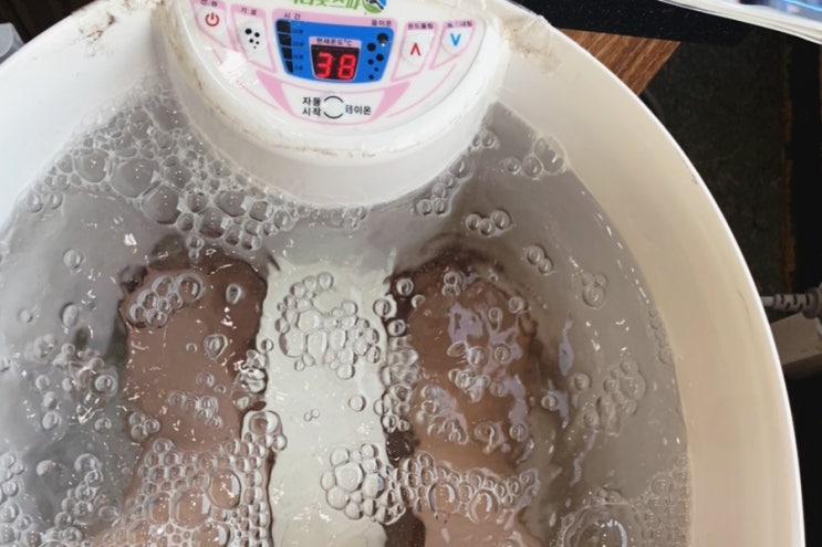  전주 한옥마을 여행길 쉼터 안마족욕카페 만족 1만원에 휴식을