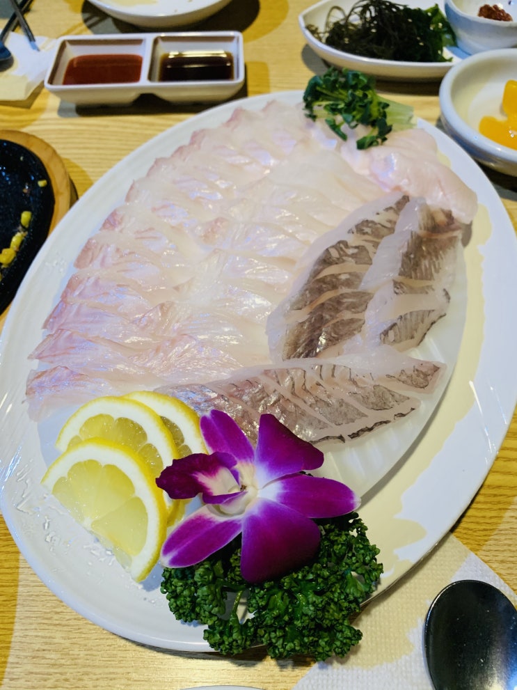  면목동 사가정역 횟집 가성비 좋고 스끼다시 많이 나오는 맛집 대광어횟집