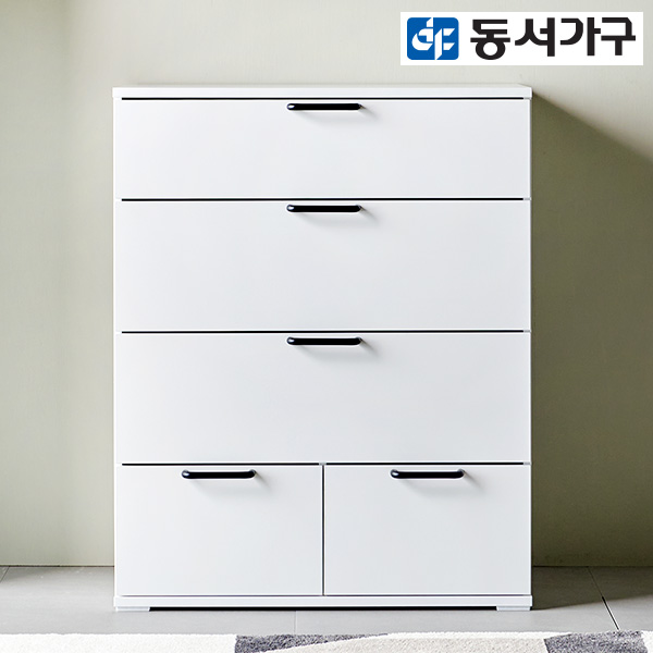 당신만 모르는 동서가구 라임 속 깊은 광폭 800 4단서랍장 DF642271, 화이트 추천합니다