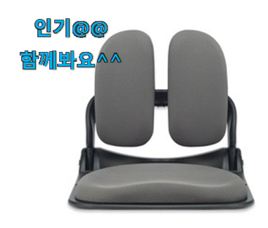  품절대란 등받이 좌식의자 꿀템상품 강추!