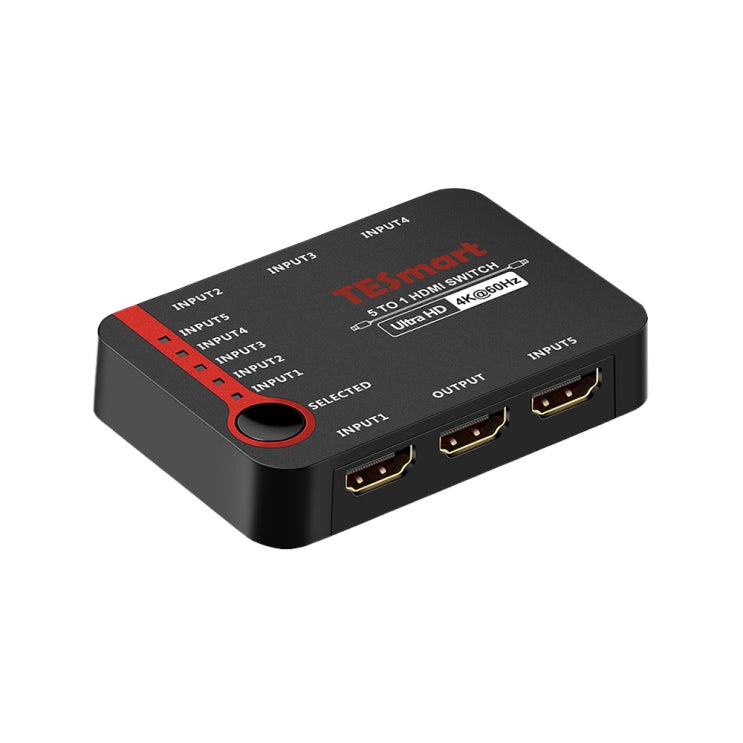 선택고민 해결 티이스마트 5포트 HDMI 스위치 4K 60Hz, HSW0501A1U 추천해요 선택고민 해결 티이스마트 5포트 HDMI 스위치 4K 60Hz, HSW0501A1U 추천해요