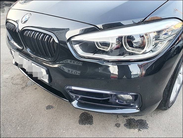경기 남양주 오남읍 / 범퍼수리 판금도색 / BMW 1시리즈 118d