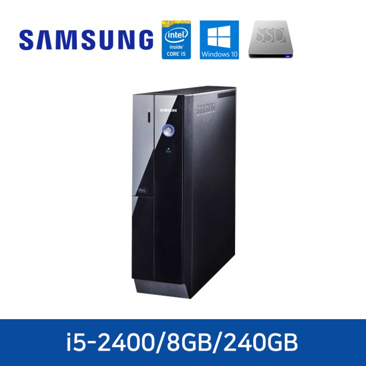 구매평 좋은 삼성전자 사무용 가정용 온라인수업 컴퓨터 세트 i5 8GB SSD240GB 윈도우10홈 24인치 모니터+키보드+마우스+장패드, 13▷Z400/i5-2400/8GB/24