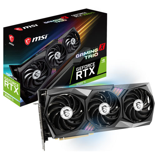 가성비 뛰어난 MSI 지포스 RTX 3060 Ti 게이밍 X 트리오 D6 8GB 트라이프로져 2 그래픽카드 추천합니다