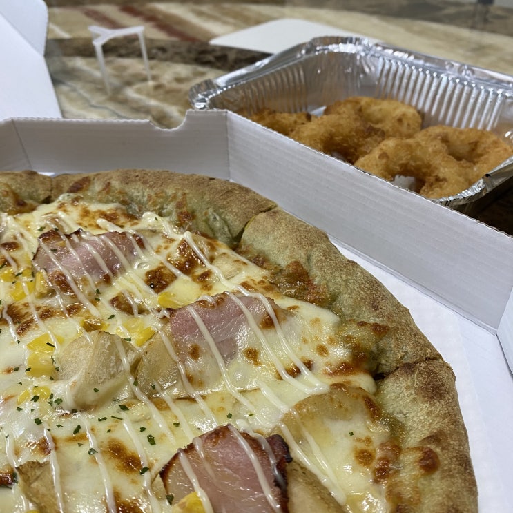 [피자마루 포테이토피자] 야식이나 저녁으로 피자가 당길 때 무슨 피자 고르지???