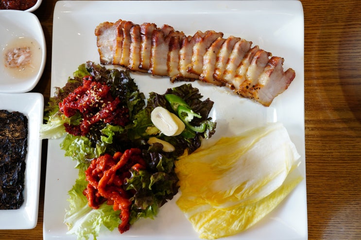  화성봉담 수원대 맛집 :: 우애담 / 바베큐 보쌈특정식으로 즐기는 점심특선