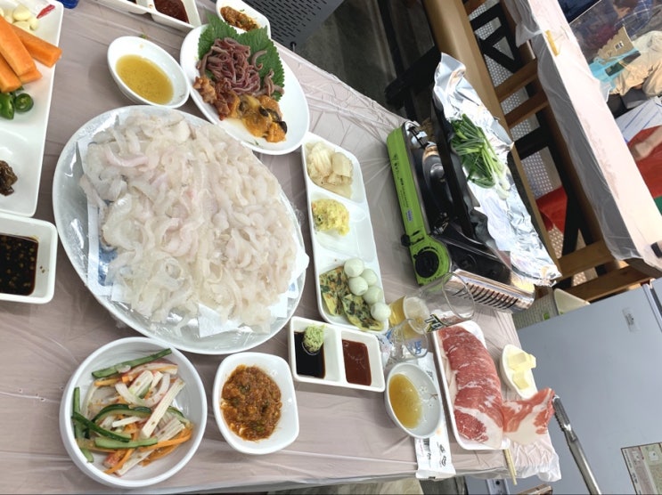  울산 삼산동 농수산물 회센터,선우초장집 [[내돈내산]]