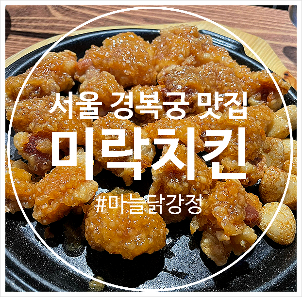  서울 경복궁 맛집 미락치킨