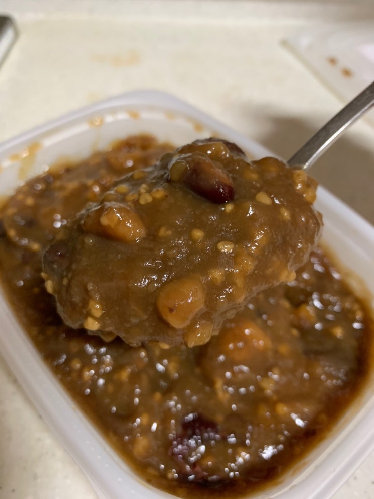  통영 시장 맛집, 통영 빼떼기죽! 어릴 때 먹던 맛이 나는 통영 특산물 빼떼기 죽!