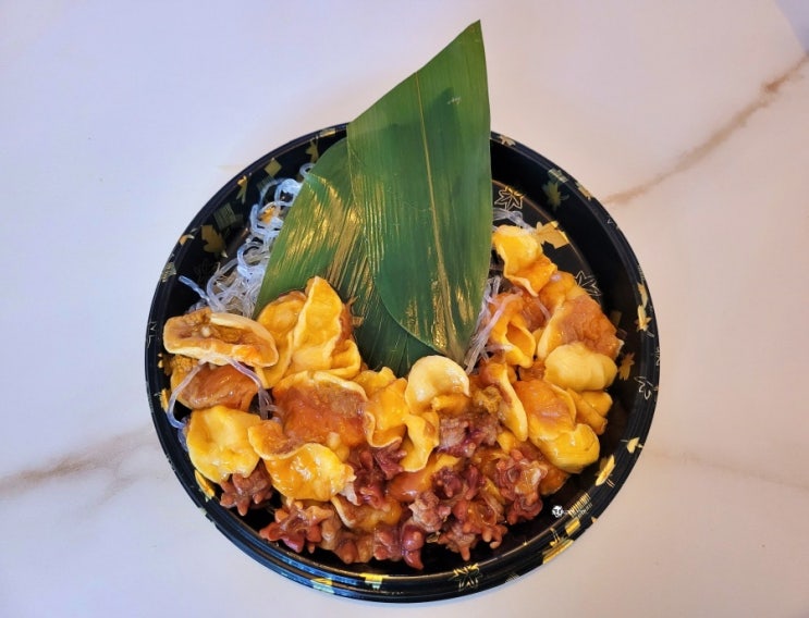  울산 삼산 바다바라기 배달(포장) 되는 횟집에서 멍게 그득 먹던 날