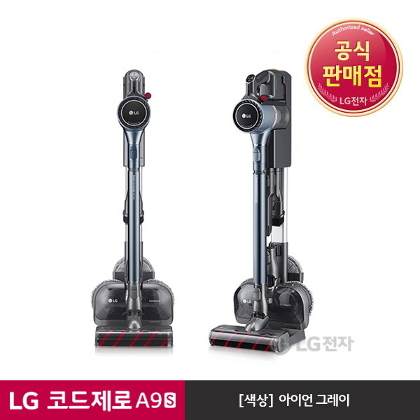 후기가 좋은 [LG전자] # 코드제로 A9S ThinQ 무선청소기 A9700IK (아이언그레이), 상세 설명 참조 추천해요