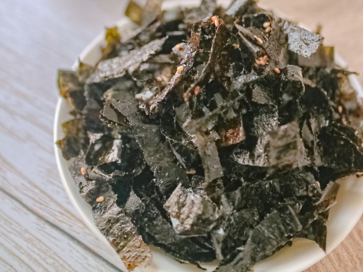 마른반찬종류 조미김 만들기, 김밥용 김볶음 김자반무침 안주 요리