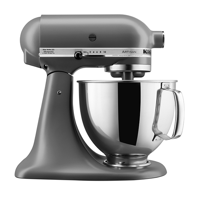 선호도 높은 키친에이드 아티잔 5쿼터 반죽기 5KSM150PSE KitchenAid, 매트 그레이(5KSM150PSEFG) 좋아요